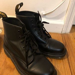 Lightly Used Dr. Martin Boots (101 6-Eye Boot)
